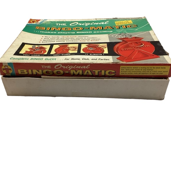 Vintage Transogram The Original Bingo-Matic Game - Picture 3 of 11